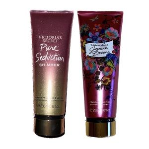 Set of 2 Victoria Secret Fragrance Lotion